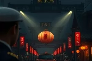 横版海报：《像素牧场》像素风格农场与方头小羊