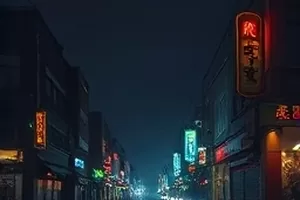 横版剧照：《铁轨尽头的糖》废弃铁轨旁的老式糖果摊